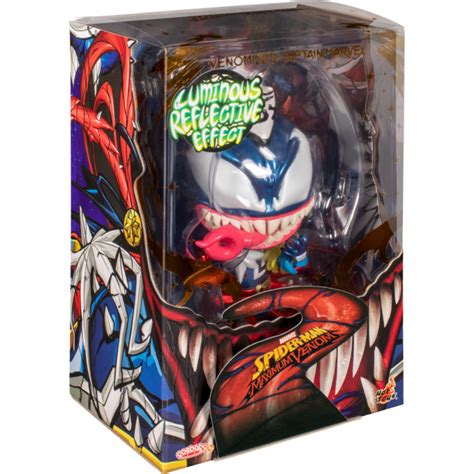 Spider Man Maximum Venom Venomized Captain Marvel Cosbaby S Hot Toys Figure By Hot Toys