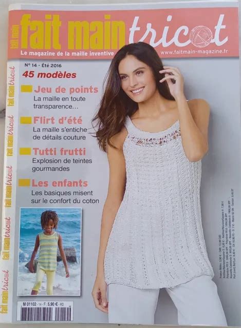 Revue Fait Main Tricot N Et Eur Picclick Fr