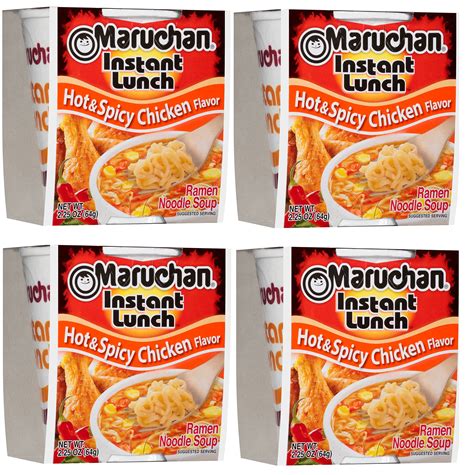 Maruchan Instant Lunch Hot Spicy Chicken Flavor Oz Pack Of Walmart