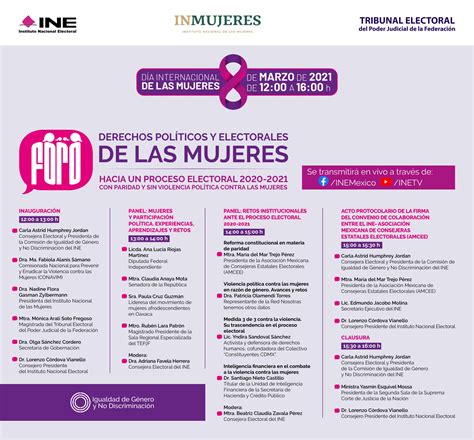 Inemexico On Twitter 🙋🏽‍♀️💁🏻‍♀️ Hoy Conmemoramos El Díainternacionaldelasmujeres Con Un Foro