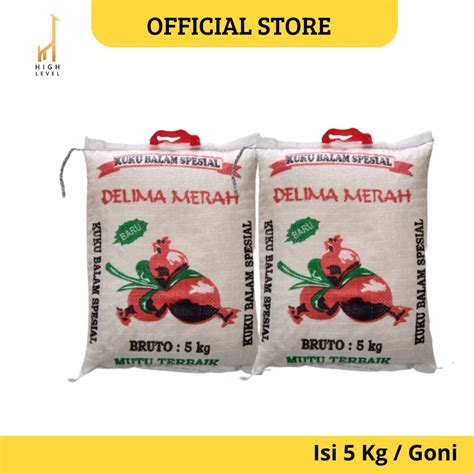 Jual Beras Kuku Balam Spesial Delima Merah 5kg Shopee Indonesia