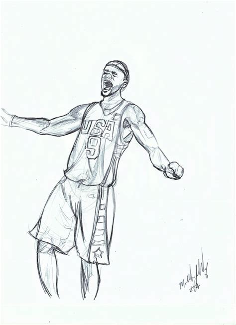 Lebron Sketch At Explore Collection Of Lebron Sketch