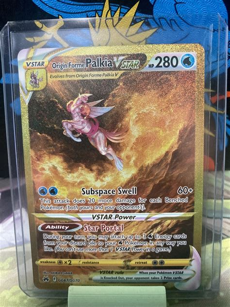 Mavin 2023 Pokemon Tcg Crown Zenith Origin Forme Palkia Vstar Gold