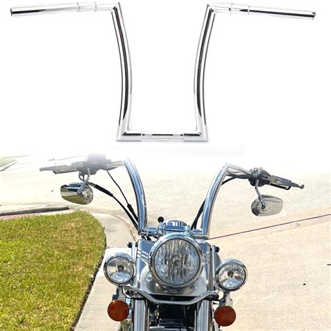 Tigersgate Rise Fat Ape Hangers Handlebars Fit For Harley Dyna