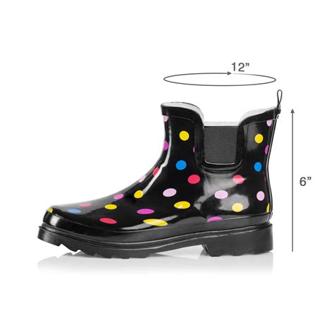 New Norty Women Low Ankle High Rain Boots Rubber Snow Rainboot Shoe Bootie Ebay