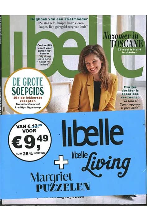 Pakket Libelle Libelle Living Margriet Puzzelen 41 2023 Aboland