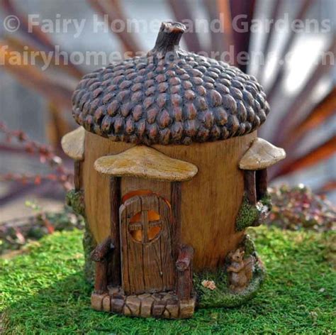 Woodland Knoll Acorn Fairy House Fairy House Diy Fairy Garden Houses