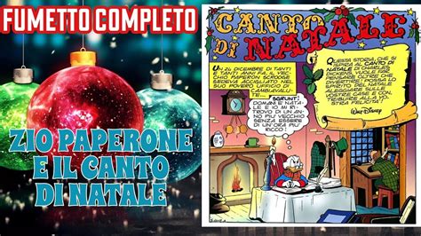 Zio Paperone E Il Canto Di Natale Di Guido Martina Fumetto Completo