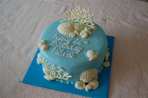 Ocean Theme Birthday Cake — Birthday Cakes Ocean Birthday Cakes Ocean Cakes Cake