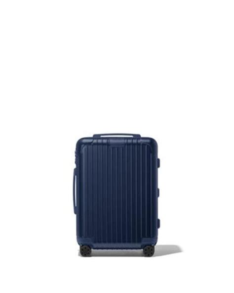 Rimowa Essential Cabin Carry On Suitcase In Blue Lyst