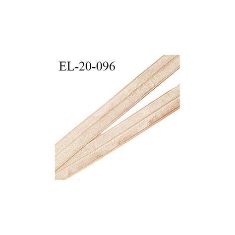 Elastique lingerie mm pré plié fin haut de gamme couleur chair doré brillant oeko tex