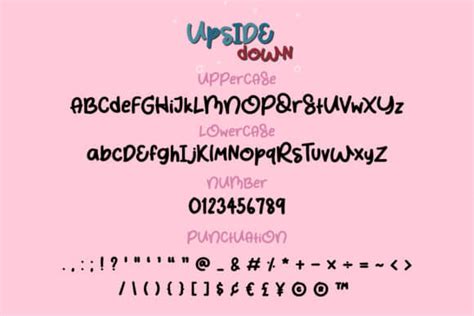 Upside Down Font - fontforlife.com