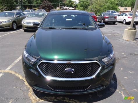 Green Gem Metallic Ford Taurus Sho Awd Exterior Photo