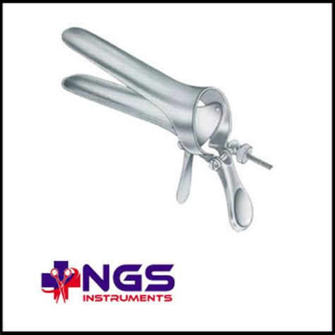 Silver Stainless Steel Cusco Vaginal Speculum For Hospital Use With