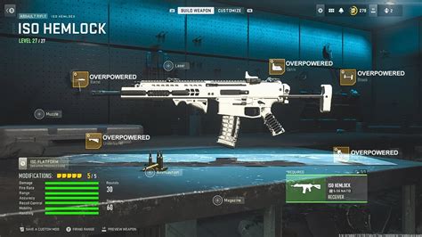 Best Iso Hemlock Modern Warfare Loadout Class Setup Attachments Hot