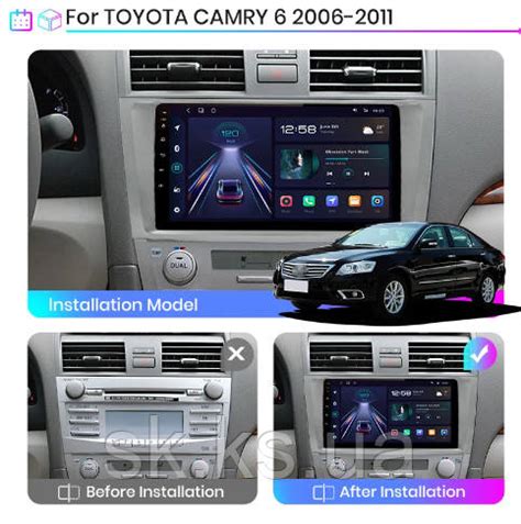 Junsun 4G Android магнітолу для Toyota Camry 40 50 2006 2011 wifi