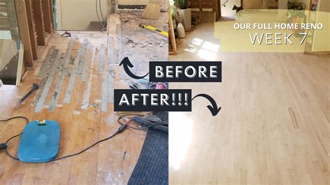 Sanding And Refinishing Our Old Red Oak Hardwood Floors Week 7 Of