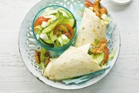 Wraps Met Shoarma En Salade Recept Allerhande Albert Heijn Belgi