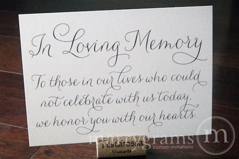 10 Ways To Honor Deceased Loved Ones At Your Wedding Receptions