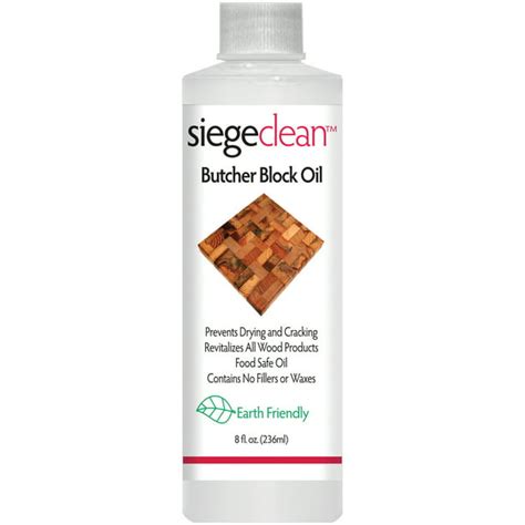 Siege Clean Butcher Block Oil 8oz