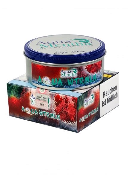 Aqua Mentha G Aqua Wtrmln Shisha Tabak G Nstig Kaufen