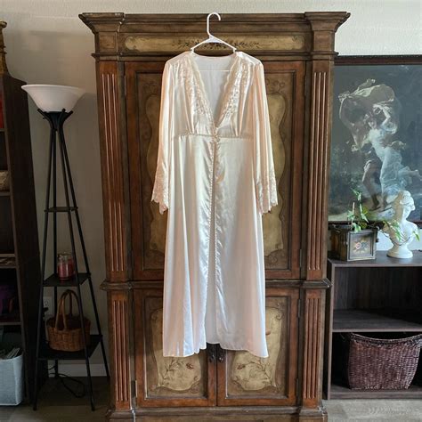 Rare Vintage 1970s Lingerie Robe Duster Nightgown Depop