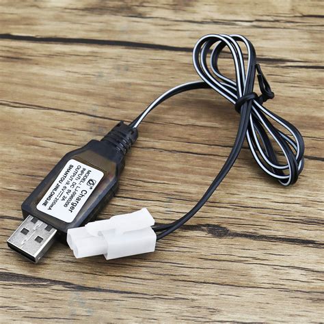 V Rechargeable Battery Ma Usb Dc V Charger Cable Rc Car Boat