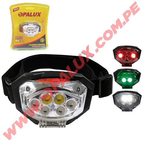 Linterna Frontal A Pilas 5W OPALUX 5W 40MTS 300 Lumens