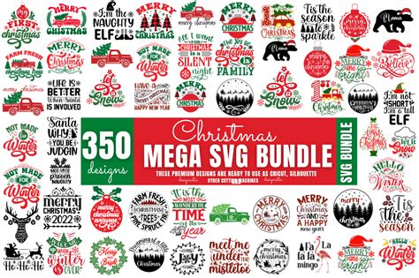 Mega Christmas SVG Bundle Graphic By Design S Dark Creative Fabrica