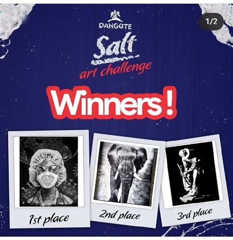 Dangote Salt Announce Its Salt Art Challenge - Art, Graphics & Video ...