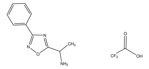 1 3 Phenyl 1 2 4 Oxadiazol 5 Yl Ethanamine Trifluoroacetate AldrichCPR