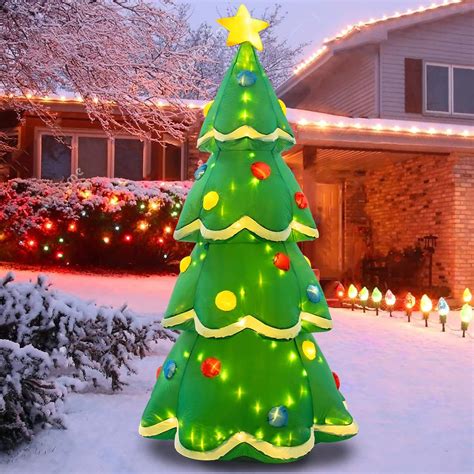 Buy Eambrite 7 Ft Christmas Inflatable Tree With 200led Warm White