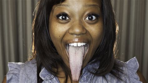 Worlds Longest Tongue Female World Talent Organization