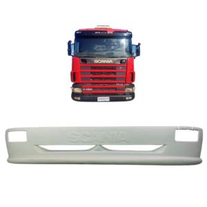 Parachoque Scania Serie Lr Lt Modelo Especial Fibra Lima