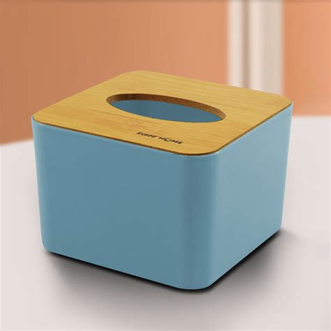 Taffhome Kotak Tisu Kayu Multifungsi Wooden Tissue Box X X Cm