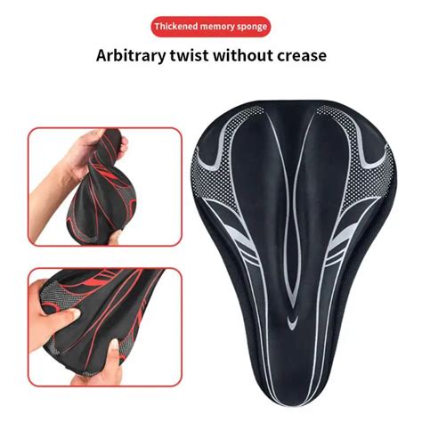 3D GEL Bicycle Saddle Cover Men Women MTB Road Bike Selle Velo Route