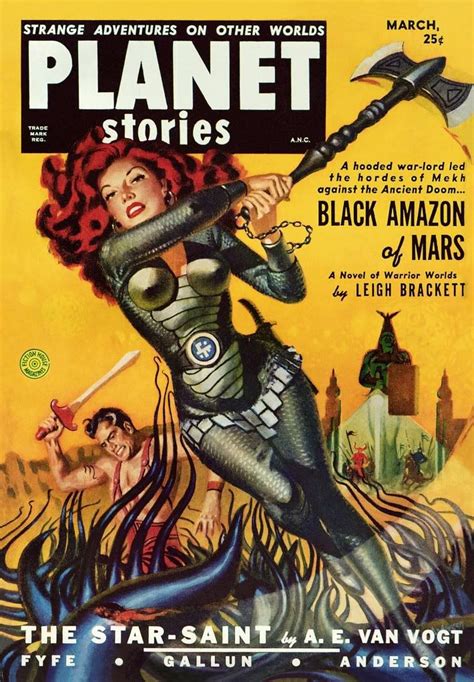 Planet Stories The Star Saint Cover Art By Allen Anderson En 2019 Arte De Ciencia Ficción