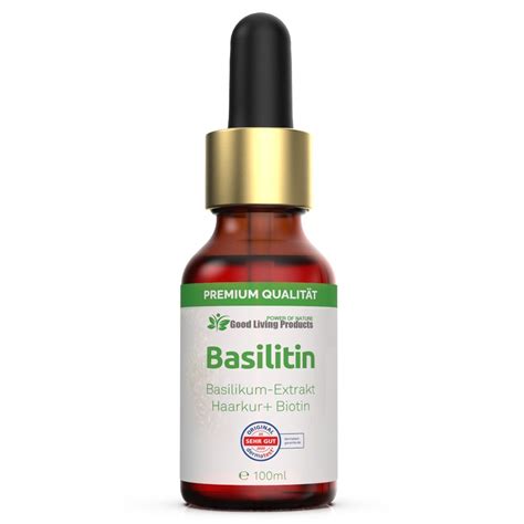 Basilitin Basilikum Extrakt Haarkur Mit Biotin Ml Shop Apotheke