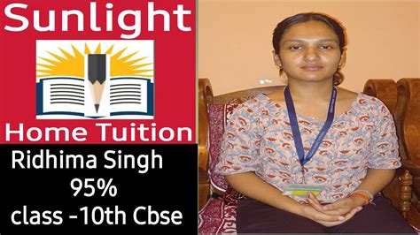 Home Tuition In Ranchi Female Home Tutor In Ranchi Ridhima Scored