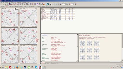 How to see bhava chart in jagannatha hora - aslservice