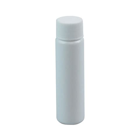 1 Oz White Pet Slim Cylinder Bottles Screw Top Berlin Packaging