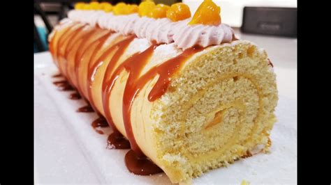 Pastel Enrollado Rollo Suizo Brazo Gitano Brazo De Reina Cake Roll