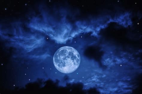 Sky With Full Moon Stock Photo Download Image Now Istock