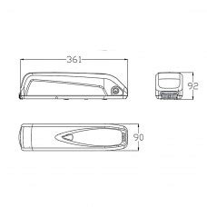 Hailong 01 02 03 Casing Battery Discharging Connector 4pins Or 5pins