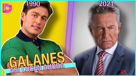 10 Galanes Mexicanos De Telenovelas De Los 90s ¡asi Lucen Ahora Youtube