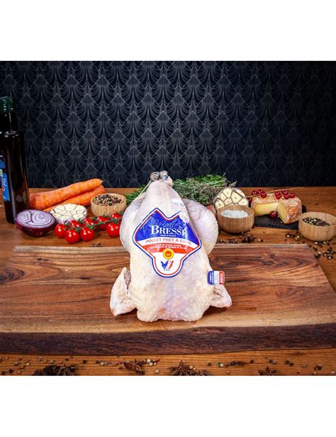 Poulet de Bresse AOP EFFILÉ ROULÉ 1 8 KG