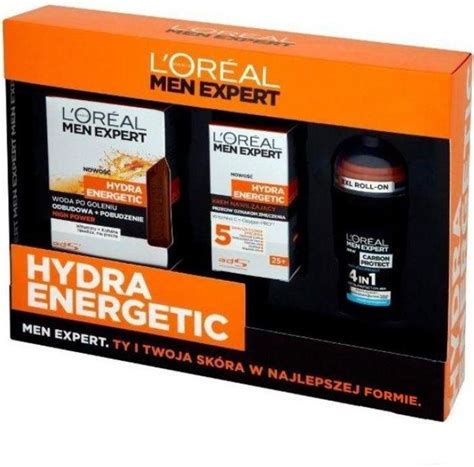 Zestaw kosmetyków dla mężczyzny L Oreal Zestaw Men Expert Hydra