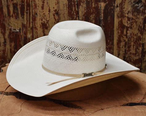 American Hat Co 6800 2CCHAM 4 1 4 Brim Open Crown La Raza Western