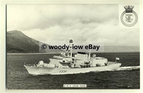 Na1565 Royal Navy Warship Hms Iron Duke Photograph Topics Transportation Boats