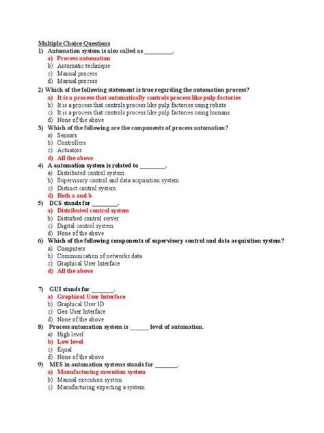 Multiple Choice Questions Chapter 1 Pdf